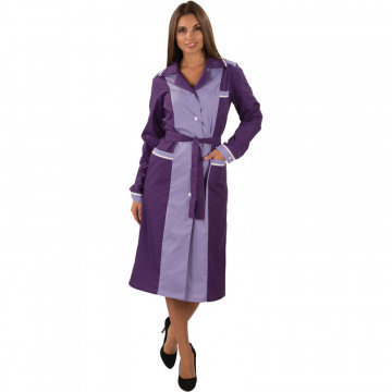 Халат для горничных и уборщиц жен.  у09-ХЛ  (р.48-50)р.158-164