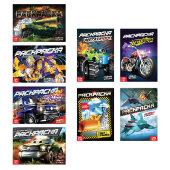 Набор раскрасок БУКВА-ЛЕНД  для мальчиков Крутые тачки, 8 шт, 4074261