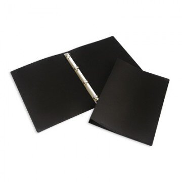 Папка на 4-х кольцах пласт. 25/32мм А4 ATTACHE F504/045 черная