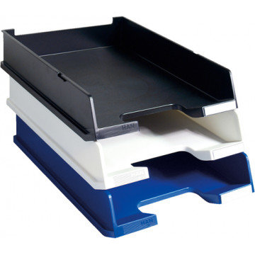 Лоток для бумаг HAN с инд.окном черный 1020/13