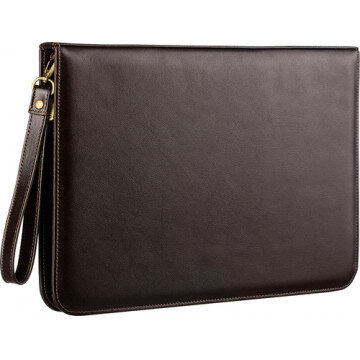 Папка деловая Grand из натуральной кожи коричневого цвета 01-118-0723