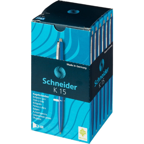 Ручка шариковая SCHNEIDER K15 корпус синий/стержень синий 0,5мм Германия Ручка шариковая SCHNEIDER K15 корпус синий/стержень синий 0,5мм Германия