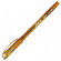 Ручка шариковая Attache Amber, 0,6мм, с манжеткой, синий стерж.