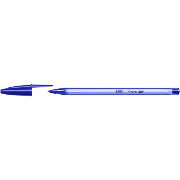 Ручка шариковая BIC Cristal Soft синий, 0,35мм, 951434 Ручка шариковая BIC Cristal Soft синий, 0,35мм, 951434