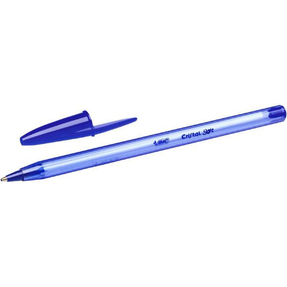 Ручка шариковая BIC Cristal Soft синий, 0,35мм, 951434 Ручка шариковая BIC Cristal Soft синий, 0,35мм, 951434