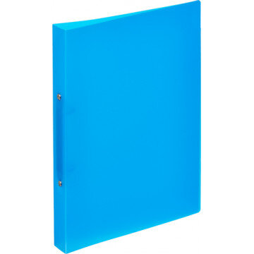 Папка на 2-х кольцах пласт. 17/32мм А4 ATTACHE F502/045 синяя