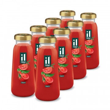 Сок IL Primo томатный с солью с мякотью  0,2л. 8 шт/уп.