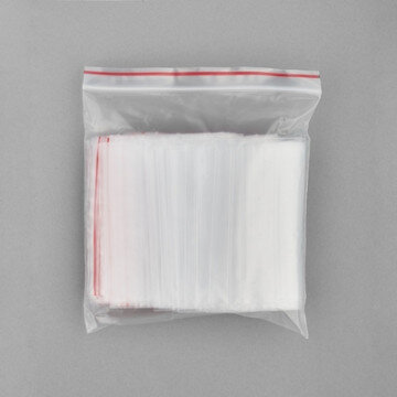 Пакет с замком (Zip Lock) 10 х 10 см, 40 мкм, 100 шт/уп Пакет с замком (Zip Lock) 10 х 10 см, 40 мкм, 100 шт/уп