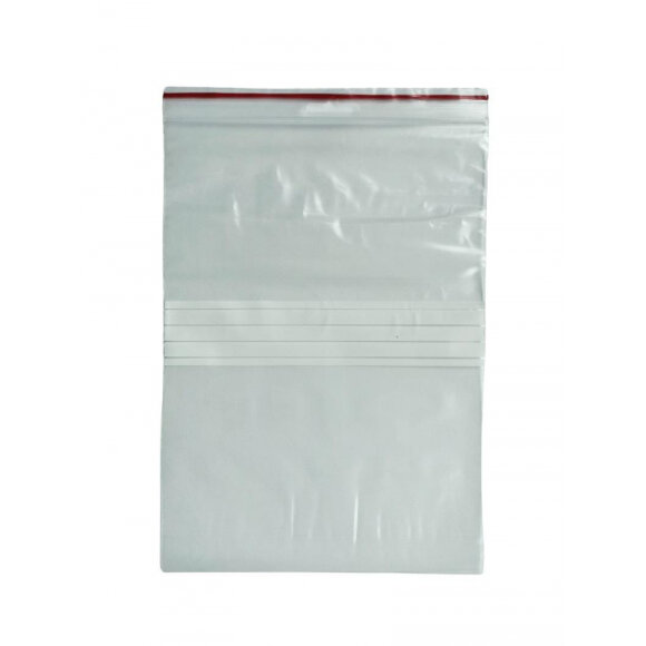 Пакет с замком (Zip Lock) европодвес 20 х 30см 60 мкм, с полосой 100 шт/уп Пакет с замком (Zip Lock) европодвес 20 х 30см 60 мкм, с полосой 100 шт/уп