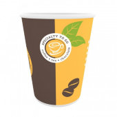 Стакан одноразовый бум однослойный d-90мм 400мл Coffee-to-Go 50шт/уп
