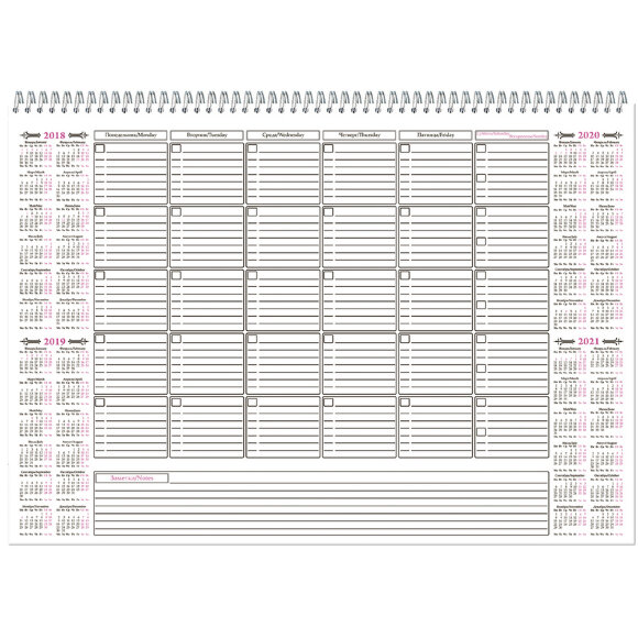 Планер - ежемесячник 490х350, 12 л. Пт Планер - ежемесячник 490х350, 12 л. Пт