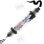 Маркер акриловый двусторонний 3D Edding 5400/901.2-3,5-10 мм.Цвет Черный