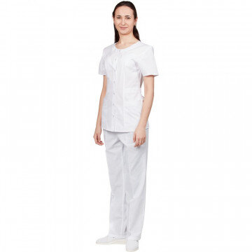 Блуза женская белая м16-БЛ (р.44-46) р.158-164