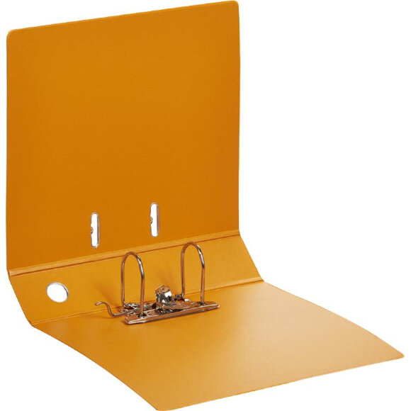 Папка-регистратор BANTEX Strong Line 1450-12, 70мм, оранжевый,ПБП2,карм.кор