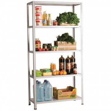 Метал.Мебель ПРАКТИК MS стеллаж 5 полок 1000х600х2000 Метал.Мебель ПРАКТИК MS стеллаж 5 полок 1000х600х2000