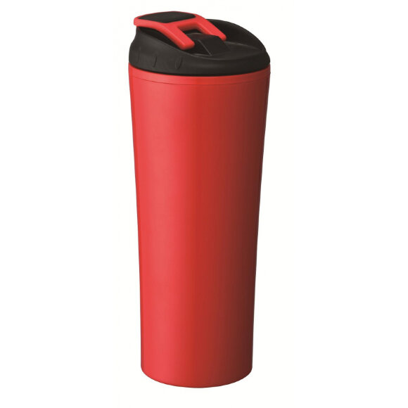 Термокружка кофейная 450мл красная WR-8287