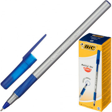 Ручка шариковая Bic Раунд Стик Экзакт синяя, 918543 0,35 мм