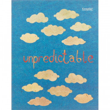 Тетрадь общая А5,48л,клетка,скрепка Unpredictable арт.06272