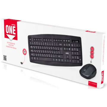 Набор клавиатура+мышь Smartbuy ONE 212332AG черный (SBC-212332AG-K) Набор клавиатура+мышь Smartbuy ONE 212332AG черный (SBC-212332AG-K)