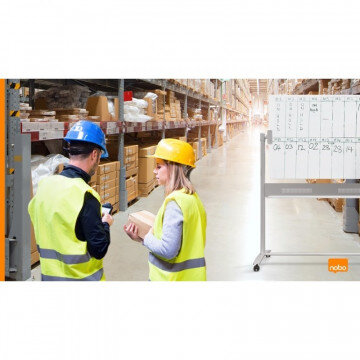 Доска стеклянная двустор. мобил.1903943 NOBO DIAMOND  900X1200