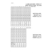 Этикет-пистолет OPEN С17 2-стр10х7кр.зн,26х16пр
