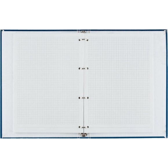 Бизнес-тетрадь А4 80л ATTACHE, на кольцах,синий, обложка 7БЦ Бизнес-тетрадь А4 80л ATTACHE, на кольцах,синий, обложка 7БЦ