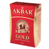 Чай Akbar Gold листовой черный FBOP, 250 г