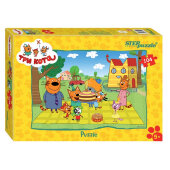 Пазл 104 эл. Три кота (АО СТС) арт.82156