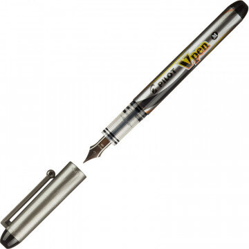 Ручка перьевая PILOT одноразовая SVP-4M V-Pen, черные чернила, 0,58мм Ручка перьевая PILOT одноразовая SVP-4M V-Pen, черные чернила, 0,58мм