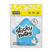 Блок-кубик Attache Selection фигурный стрелка 50 листов Блок-кубик Attache Selection фигурный стрелка 50 листов