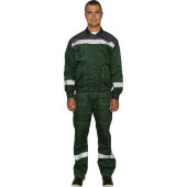 Спец.одежда летняя Костюм муж. л20-КПК зелен/сер (р.44-46) 170-176 Спец.одежда летняя Костюм муж. л20-КПК зелен/сер (р.44-46) 170-176