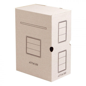 Короб архивный белый ATTACHE 150мм гофрокартон, 5шт.уп