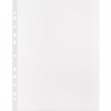Папка -файл перфорированная А4 100шт., гладкая Элементари 0,030 мм