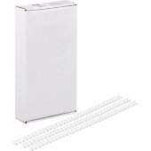 Пружины для переплета металлические Promega office 4,8мм белые 100шт/уп.