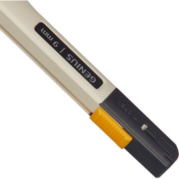 Нож канцелярский 9мм Attache Selection Genius,,фиксатор,дляправш./левш.