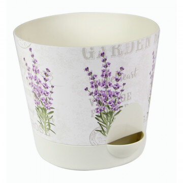 Кашпо НИКА ДЕКО D150мм 1,6л с прикорневым поливом М 3077 Кашпо НИКА ДЕКО D150мм 1,6л с прикорневым поливом М 3077