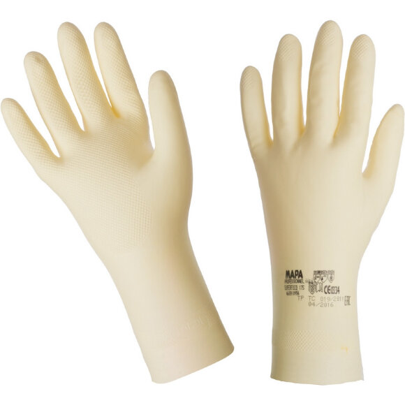 Перчатки защитные латекс MAPA Vital/Superfood 177/175(р.9) Перчатки защитные латекс MAPA Vital/Superfood 177/175(р.9)