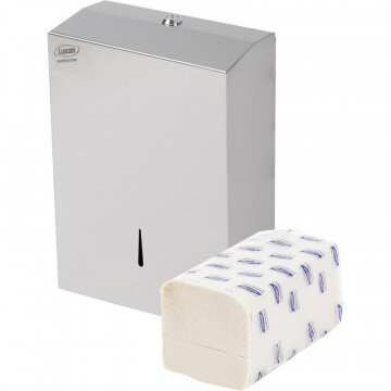 Диспенсер для полотенец лист Luscan Professional Zслож400лметалл0904 Диспенсер для полотенец лист Luscan Professional Zслож400лметалл0904