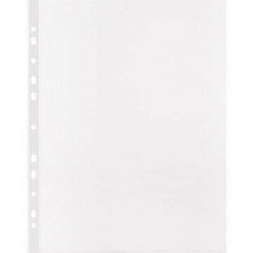 Папка -файл перфорированная А4 100шт., гладкаяЭлементари 0,025 мм Папка -файл перфорированная А4 100шт., гладкаяЭлементари 0,025 мм