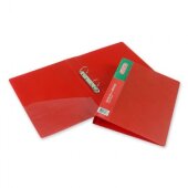 Папка на 2-х кольцах пласт. 35/42мм А4 ATTACHE F502/07 красная