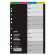 Разделитель листов с индексами Jan-Dec Attache Selection, А4, картон