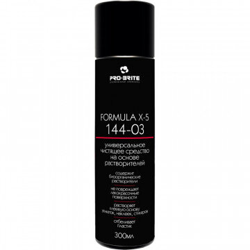 Профессиональная химия Pro-Brite FORMULA X-5 0,3л (144-03),уд.сложн.пятнен Профессиональная химия Pro-Brite FORMULA X-5 0,3л (144-03),уд.сложн.пятнен