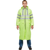 Плащ дождевик на молнии с капюшоном (XXXL)