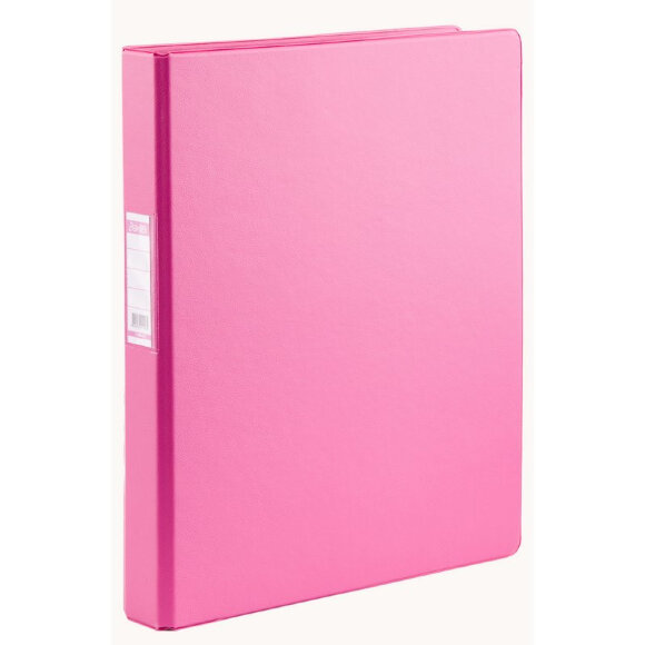 Папка на 2-х кольцах BANTEX 35мм 1300-19  фуксия , Россия