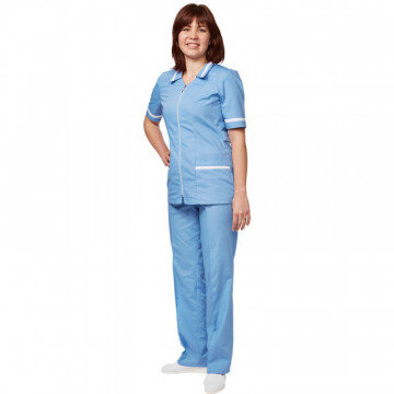 Костюм медицинский м09-КБР серо-голуб (р.48-50) 158-164 Костюм медицинский м09-КБР серо-голуб (р.48-50) 158-164