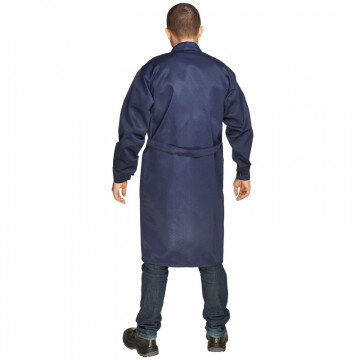 Халат рабочий муж. смесовый/у03-ХЛ синий(р.64-66) 182-188