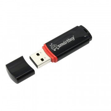 Флеш-память Smartbuy 8GB Crown Black Флеш-память Smartbuy 8GB Crown Black