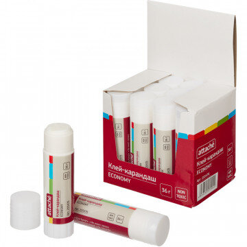 Клей-карандаш 36г Attache Economy