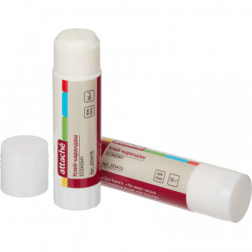 Клей-карандаш 36г Attache Economy