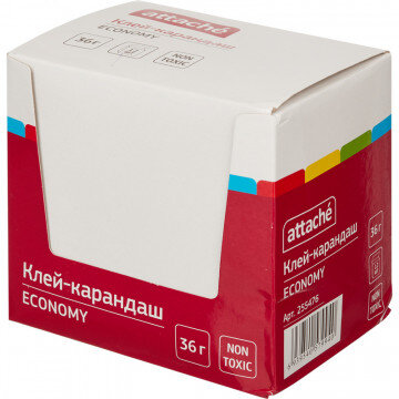 Клей-карандаш 36г Attache Economy